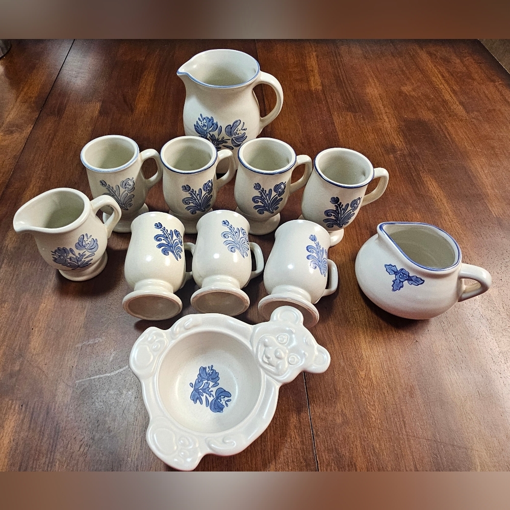 Vintage Pfaltzgraff York Town 11 Pc set